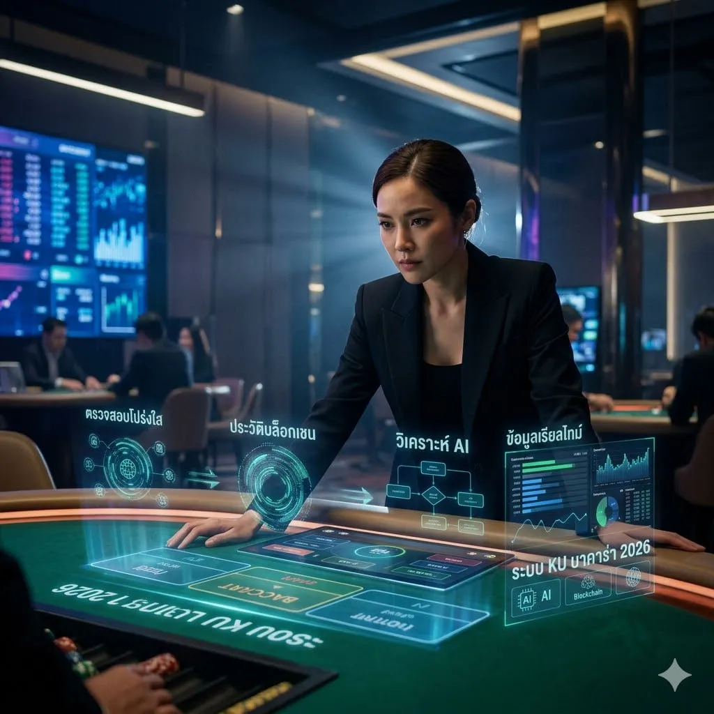 เจาะลึกระบบ ku บา คา ร่า (KU Baccarat) และเทคโนโลยีกันโกง AI